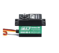PTK 9840 MG-D 35kg high-pressure metal gear digital splash-proof water propeller servo motor torque model car model aircraft fixed wing (180°)
