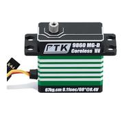 PTK 9860 MG-D 60kg Metal Digital Servo Motor - Robot Mechanical Arm Throttle Servo Motor Turbine Jet Aircraft (90°)
