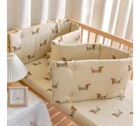 PTKG Cuscino Paracolpi, Protezione per Sponde per Lettino, Paracolpi per Lettino, Paracolpi Sponda Sponde Anticaduta, Avvolgimento per Sponde per Sponde Laterali,C9,180 * 28cm