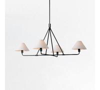 PTLYE Lampadario con paralumi Affusolati architettonici - Illumina la Tua Sala da Pranzo e Il Tuo Soggiorno con Un Fascino Sofisticato, apparecchi di Illuminazione per Sala da Pranzo, Camera da Le