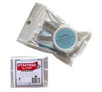 PTM7950 by CSGR 40x40x0.25mm Materiale a cambiamento di fase & Set pasta termica K5 PRO 20g - La migliore soluzione di raffreddamento consigliata per PC e console