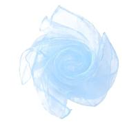 PTNKUIIY 15 panni da giocoliere, 60 x 60 cm, quadrati, da giocoliere, da ginnastica, per l'asilo, i bambini, le attività di feste, accessori per la decorazione, colore azzurro