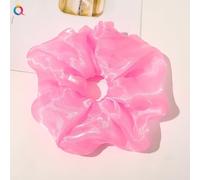 PTNKUIIY Scrunchies - Elastici per capelli da donna, 5 pezzi, taglie forti, per capelli lunghi o spessi, colore rosa #4