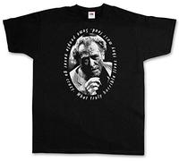 pto Charles Bukowski Portrait T-Shirt - Quote Barfly Poetry Boozer Alcoholic