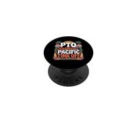 PTO redefined: Pacific Time Off. hawaii vacation PopSockets PopGrip Adesivo