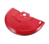 PTOOTP Protezione per Macchina da Taglio Disco, Acciaio al Carbonio Rosso | Isolamento Fisico Affidabile, Visione Libera, Foro 5 e Diametro 3, per Officina e Lavori Edili