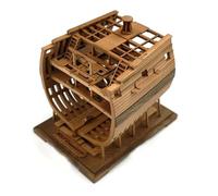 PTPTPTPT Modello For 1/128 UK Royal Navy DRUID Section Ship Model Building Kits Series 2 : Middle Section Model Luxury Ship Regalo festivo(Pear Wood Version)