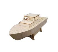 PTPTPTPT Modello Sunshine Kit Modello Di Barca Telecomandata Per Piccolo Yacht In Legno Assemblato Manualmente Regalo festivo