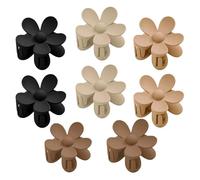 Ptrin Fermagli per capelli a forma di fiore, antiscivolo, opachi, graziosi, per capelli sottili e spessi, per donne e ragazze, 8 pezzi (A-3)