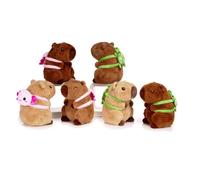 Pts Capibara con Zainetto Animaletto Peluche 21 cm