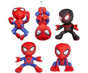 Pts Marvel Spiderman Peluche 5 Soggetti 34 cm
