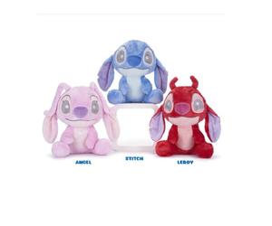 Pts Peluche Stitch, Angel, Leroy Assortito 23 cm