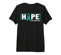 PTSD Awareness Shirt - Nastro Verde Acqua Speranza PTSD Awareness Maglietta Premium