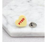 Ptsd Sensibilizzazione Spilla Badge Post Traumatic Stress Disorder Medico Avviso