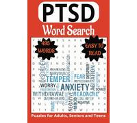 PTSD themed word search book.: Book is 6 X 9 inches,110 pages with 55 Puzzles and 495 words with mostly easy to read print. Each puzzle contains words ... vertically, diagonally, forward, or backward.
