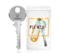 PTT-KEY - Chiave PTT tipo F10 specifica per serrature compatibili - Pass PTT F10 per cassette postali e ingressi di costruzione