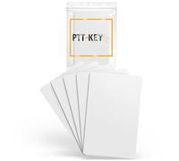 PTT-KEY® | Confezione da 5 schede RFID 13,56 MHz | MCT programmabile su smartphone Android | UID modificabile | Chip CUID | Carta Vigik Universale | NFC Tag | Badge Passaggio Ovunque | Badge Edificio