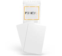 PTT-KEY® | Set di 2 schede RFID 13,56 MHz | MCT programmabile su smartphone Android | UID modificabile | Chip CUID | Carta Vigik Universale | NFC Tag | Badge Passaggio Ovunque | Badge Edificio |
