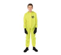 P'TTIT CLOWN 24098 - Costume da pericolo biologico, 10/12 anni