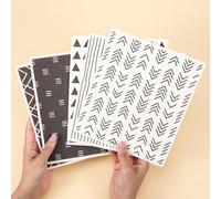 Ptwola 5 panni svedesi lavabili, strofinacci da cucina riutilizzabili, in spugna, assorbenti, strofinacci per la pulizia (stile 2)