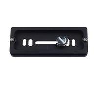 PU-100 100mm QR Piastra a sgancio rapido per Benro B0 B1 B2 J1 N1 Ballhead Arca Swiss