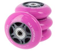 PU 72x24 82A ROSA (4 pezzi) + ABEC-7 (8 pezzi) SET NILS EXTREME