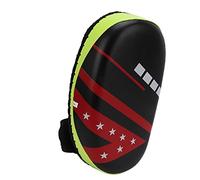 PU Arc Boxing Foot Target Strong Tensile Strength Boxing Protective Gear for Fitness Training Upgrade PU Material Manufacturing Intersect Stitched Grip End Anti Burst Thickening (Verde/singolo)