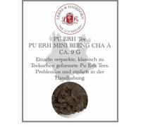 PU Erh Té Mini Beeng Cha À Ca. 9 G 1kg China Tee