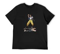 PU KOU Ace Ventura Crocodile Surfing Gator Pet Detective Jim Carrey Comedy O-Neck 100% Cotton Short Sleeve Unisex T-Shirt XXXL