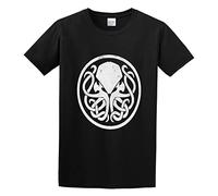 PU KOU Circle Logo O-Neck 100% Cotton Short Sleeve Unisex T-Shirt XL