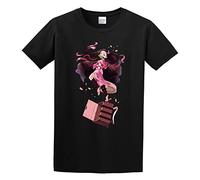 PU KOU Nezuko Days out Unisex 100% Cotton Short-Sleeve T-Shirts Black XXL