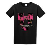 PU KOU Psychedelic Furs Squares O-Neck 100% Cotton Short Sleeve Unisex T-Shirt XL