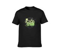 PU KOU The Acacia Strain Cauterizer Rockabilia Unisex 100% Cotton Short-Sleeve T-Shirts Black XXL
