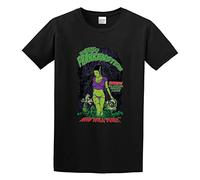 PU KOU The Bride of Frankenstein Horror Movie Film Halloween O-Neck 100% Cotton Short Sleeve Unisex T-Shirt S