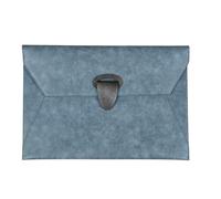 PU Leather Business Tote Bag A4 Men's Office Contract Bill Document Women's Waterproof Portable For Documents(A)