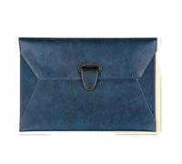 PU Leather Business Tote Bag A4 Men's Office Contract Bill Document Women's Waterproof Portable For Documents(B)