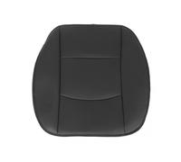 PU Leather Car Replacement Seat Cushion Pad Front Seat Protector Mat Cover for 4 Door Sedan SUVBlack YEMAA