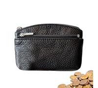 Pu Leather Purse, Coin Purse Women, 4.92x3.54x0.79in Compact Pouch Bag, Leathers Wallet for Small Credit Cards, Folded Bills, Headsets, ID, Lipstick, Kids, Womens, and Men