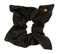 Pu Leather Scrunchies, ampio ponytail Holder, Stylish Hair Accessories, Fashionable Elastic Ties, Soft Elastic Thick and Thin Hair for Women, Girls 24x18cm
