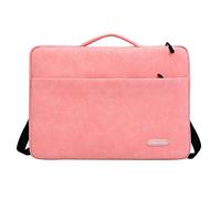 PU Manicotto Del Computer Portatile Borsa A Tracolla Protettiva Trasporto per 12 14 16 pollice Computer Notebook Business Borsa Antiurto, Come descritto
