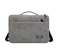PU Manicotto Del Computer Portatile Borsa A Tracolla Protettiva Trasporto per 12 14 16 pollice Computer Notebook Business Borsa Antiurto, Come descritto