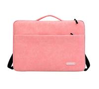 PU Manicotto Del Computer Portatile Borsa A Tracolla Protettiva Trasporto per 12 14 16 pollice Computer Notebook Business Borsa Antiurto, Come descritto