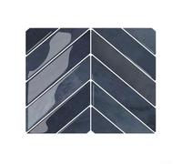 PU PET Based Herringbone Wall Decal per cucina e bagno con resina epossidica 3D e prestazioni resistenti allo sbiadimento (YJC0523)