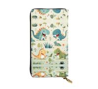 Pu Portamonete Cute Little Baby Dinosaur Printing Coin Purse Elegante Clutch Piccolo Borsa Elegante Portamonete Da Donna Per Bambini, Figlia, Migliore Amico