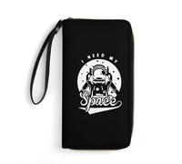 Pu Portamonete I Need My Space Portafoglio Borsa Squisito Porta Monete Elegante Piccolo Portafoglio Per Adolescente, Uomo, Bambini