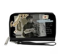 PU Zip Around Wallet Rectangle Harry Potter Hogwarts Acceptance Letter Pose Coll