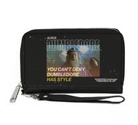 PU Zip Around Wallet Rectangle Harry Potter YOU CANT DENY DUMBLEDORE HAS STYLE w