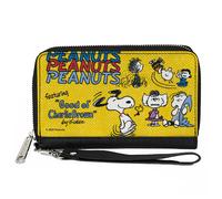 PU Zip Around Wallet Rectangle PEANUTS Gang FEATURING GOOD OL CHARLIE BROWN Char
