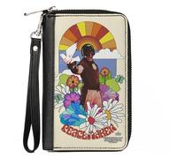 PU Zip Around Wallet Rectangle The Suicide Squad 2021 The PEACEMAKER Dove Pose