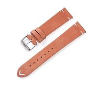 Puasny Cinturino in pelle a sgancio rapido - Cinturino intercambiabile per uomo e donna da 18 mm, 20 mm e 22 mm,Marrone chiaro,22 millimetri